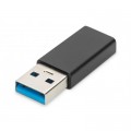 Assmann Перехідник USB-A to USB-C (M/F) 3A 5GB ver.3.0 Digitus (AK-300524-000-S)