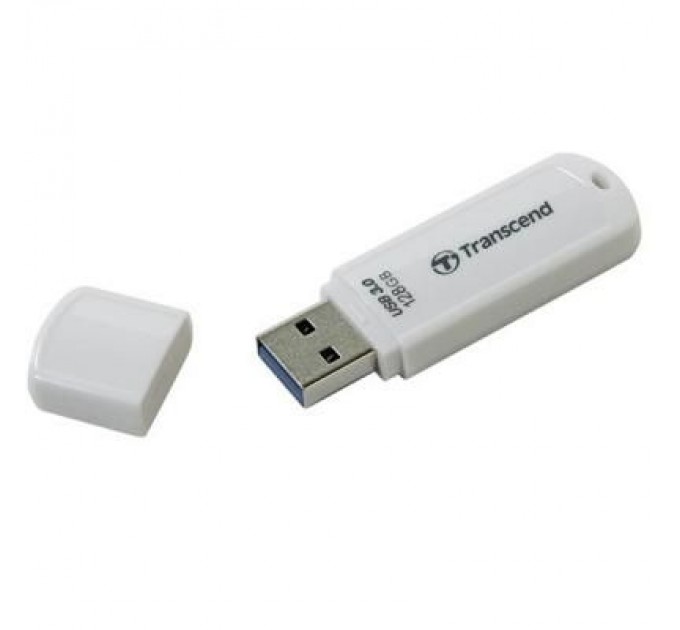 Transcend USB флеш накопичувач Transcend 128GB JetFlash 730 White USB 3.0 (TS128GJF730)