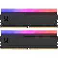 Goodram Модуль пам'яті для комп'ютера DDR5 64GB (2x32GB) 6400 MHz IRDM RGB Black Goodram (IRG-64D5L32/64GDC)