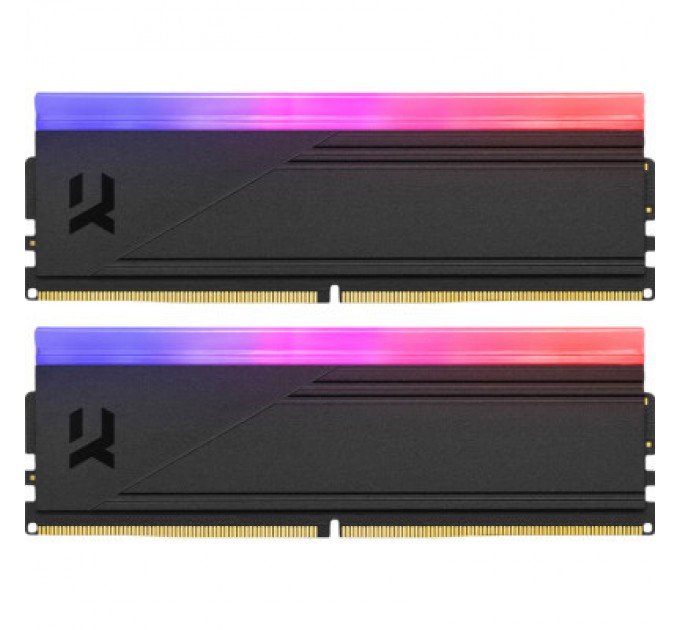 Goodram Модуль пам'яті для комп'ютера DDR5 64GB (2x32GB) 6400 MHz IRDM RGB Black Goodram (IRG-64D5L32/64GDC)