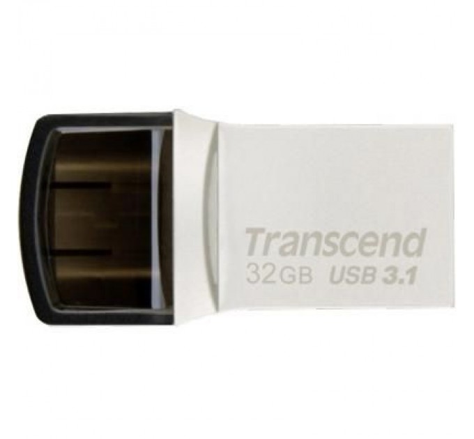 Transcend USB флеш накопичувач Transcend 32GB JetFlash 890S Silver USB 3.1 (TS32GJF890S)