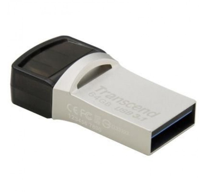 Transcend USB флеш накопичувач Transcend 64GB JetFlash 890S USB 3.1 (TS64GJF890S)