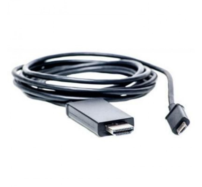 PowerPlant Кабель мультимедійний micro USB to HDMI PowerPlant (KD00AS1239)