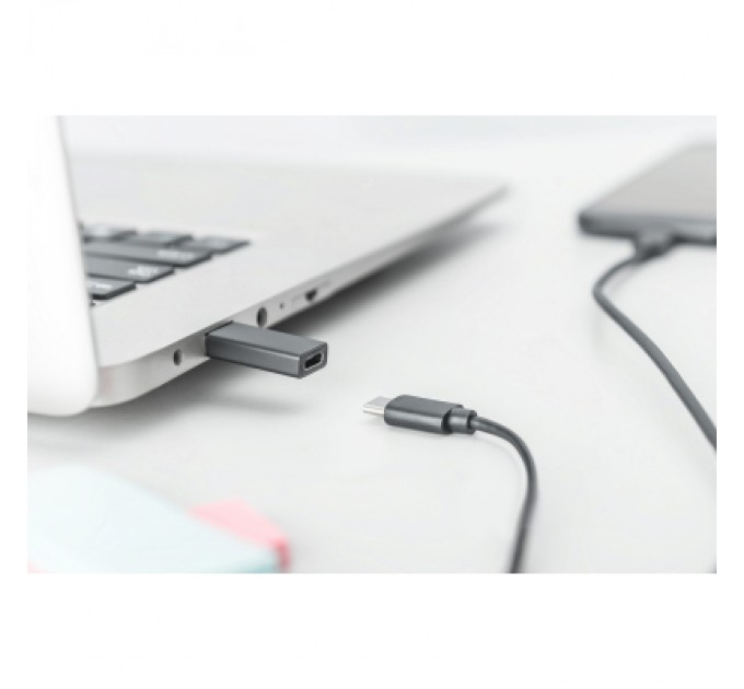 Assmann Перехідник USB-A to USB-C (M/F) 3A 5GB ver.3.0 Digitus (AK-300524-000-S)