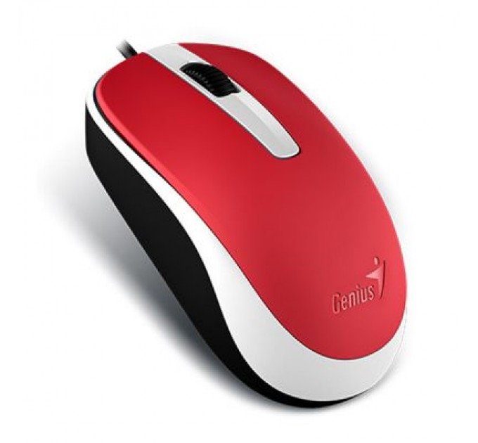 Genius Мишка Genius DX-120 USB Red (31010105104)