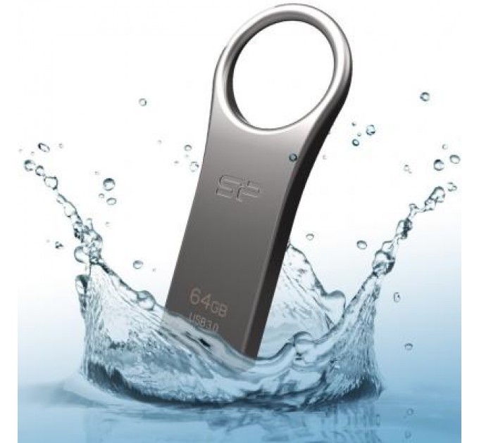 Silicon Power USB флеш накопичувач Silicon Power 64GB Jewel J80 Titanium USB 3.0 (SP064GBUF3J80V1T)