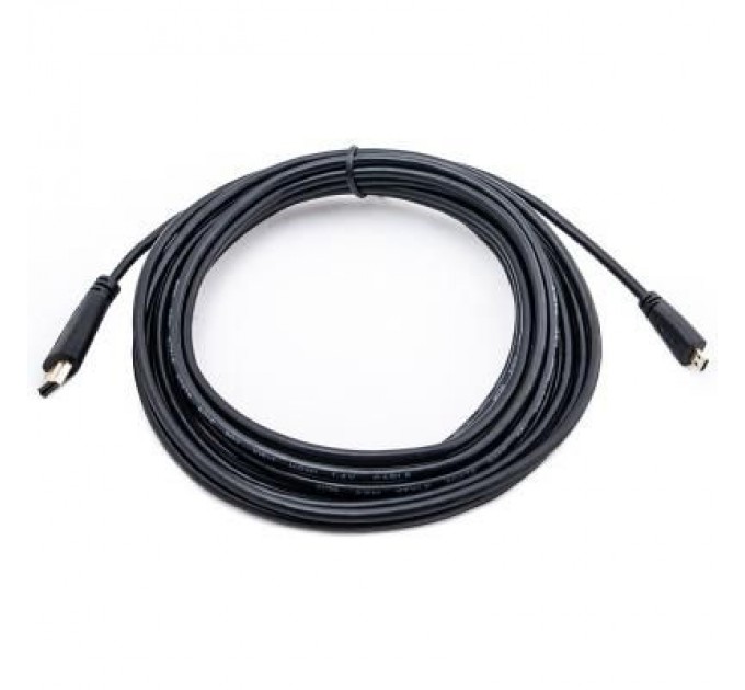 PowerPlant Кабель мультимедійний HDMI A to HDMI D (micro), 5.0m PowerPlant (KD00AS1245)
