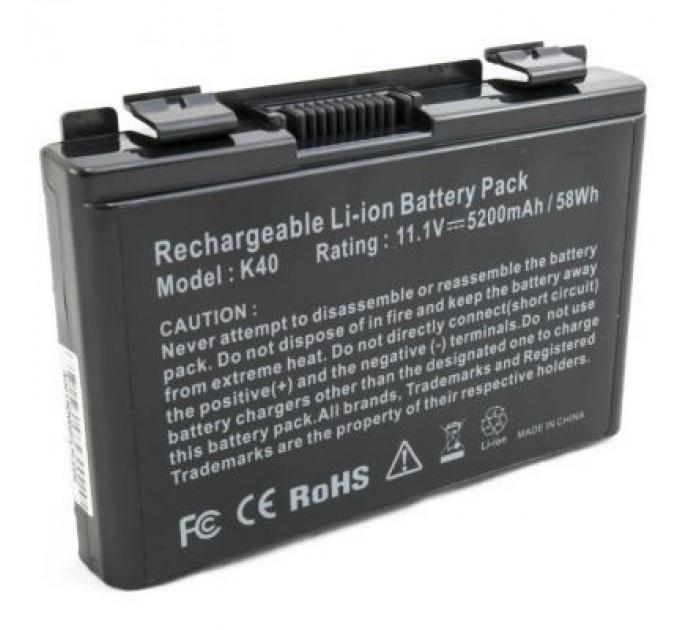 Extradigital Акумулятор до ноутбука Asus K40 (A32-F82) 5200 mAh Extradigital (BNA3927)