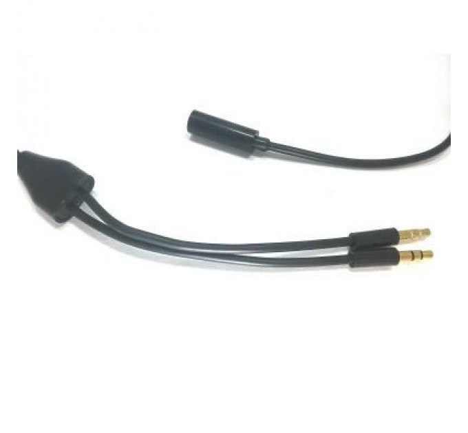 PowerPlant Кабель мультимедійний Jack 3.5mm мама/2xJack 3.5mm папа 1.5m PowerPlant (DV00DV4057)