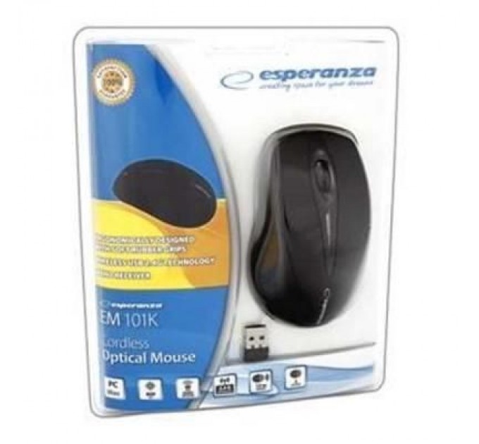 Esperanza Мишка Esperanza EM101K Black