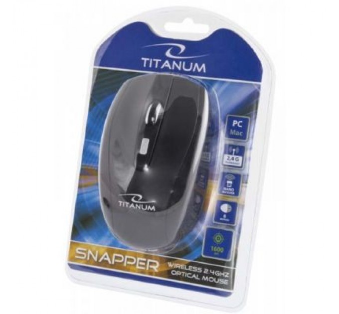 Esperanza Мишка Esperanza Titanum TM105K Black