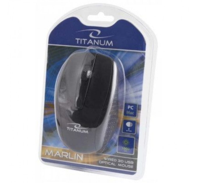 Esperanza Мишка Esperanza Titanum TM110K Black