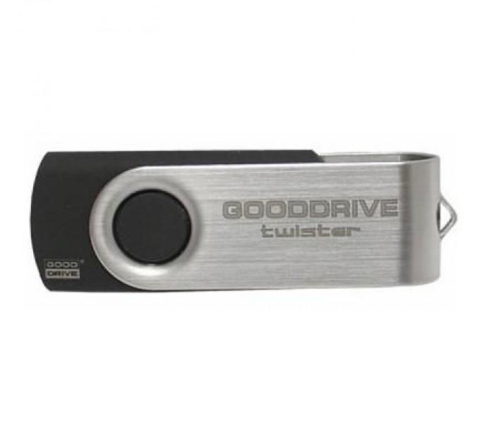 Goodram USB флеш накопичувач Goodram 8GB Twister Black USB 2.0 (UTS2-0080K0R11)