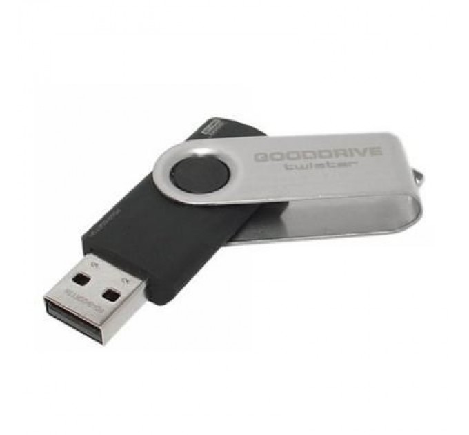 Goodram USB флеш накопичувач Goodram 8GB Twister Black USB 2.0 (UTS2-0080K0R11)