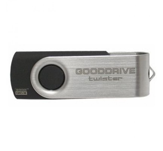 Goodram USB флеш накопичувач Goodram 16GB Twister Black USB 2.0 (UTS2-0160K0R11)