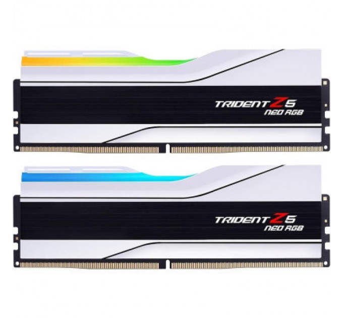 G.Skill Модуль пам'яті для комп'ютера DDR5 32GB (2x16GB) 6000 MHz Trident Z5 Neo RGB AMD EXPO G.Skill (F5-6000J3036F16GX2-TZ5NRW)
