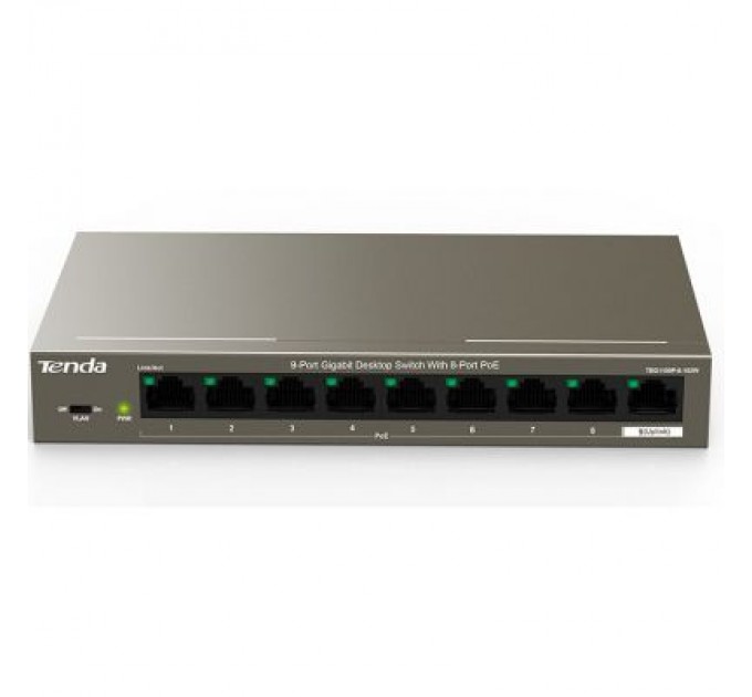 Tenda Комутатор мережевий Tenda TEG1109P-8-102W
