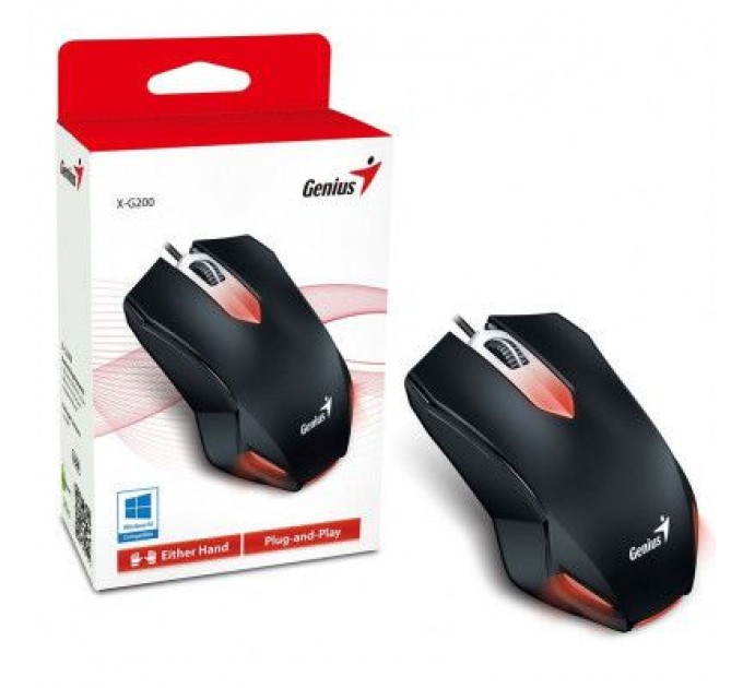 Genius Мишка Genius X-G200 USB Gaming (31040034100)