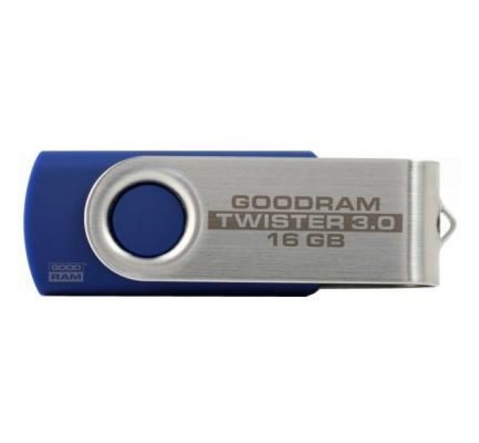 Goodram USB флеш накопичувач Goodram 16GB Twister Blue USB 2.0 (UTS2-0160B0R11)
