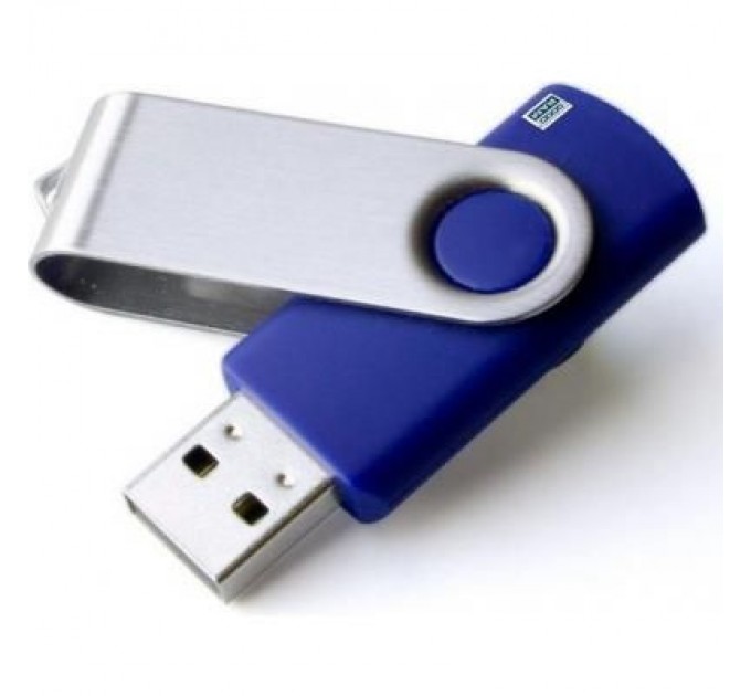 Goodram USB флеш накопичувач Goodram 16GB Twister Blue USB 2.0 (UTS2-0160B0R11)
