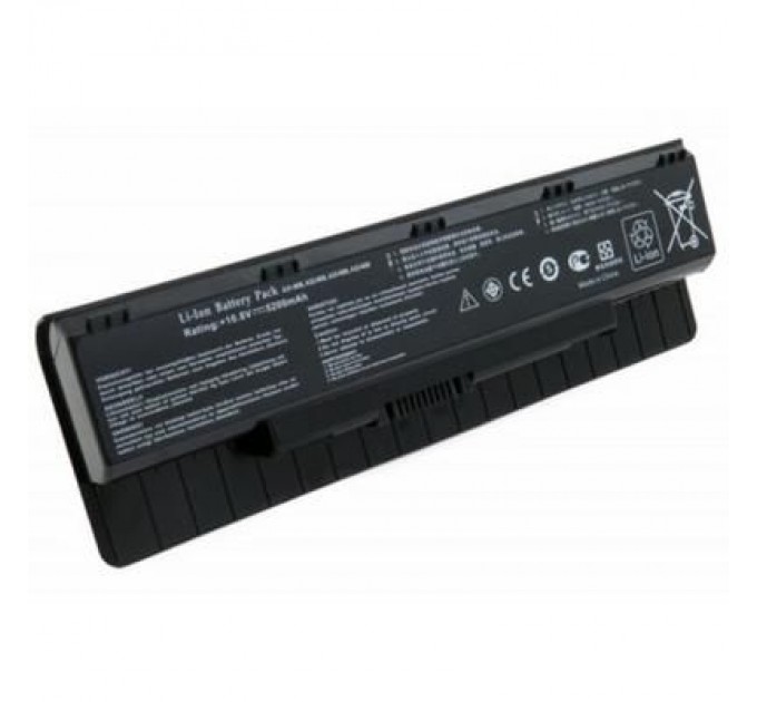 Extradigital Акумулятор до ноутбука Asus N56 (A32-N56) 10.8V 5200mAh Extradigital (BNA3971)