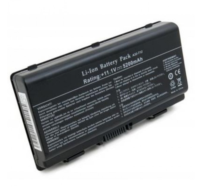 Extradigital Акумулятор до ноутбука Asus X51 (A32-T12) 11.1V 5200mAh Extradigital (BNA3972)