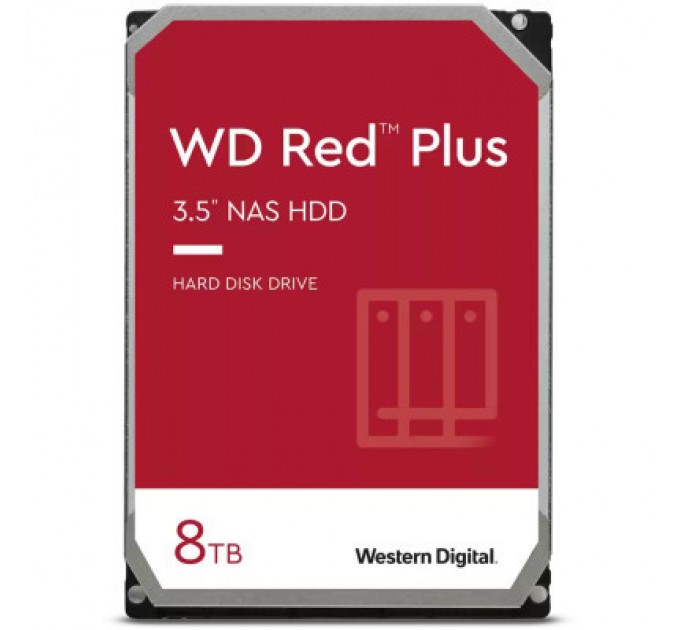 WD Жорсткий диск 3.5" 8TB WD (WD80EFPX)