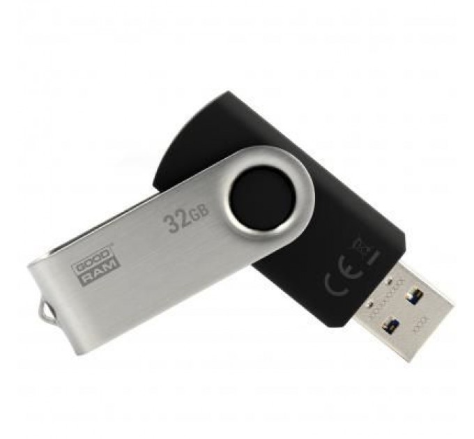 Goodram USB флеш накопичувач Goodram 32GB UTS3 Twister Black USB 3.0 (UTS3-0320K0R11)