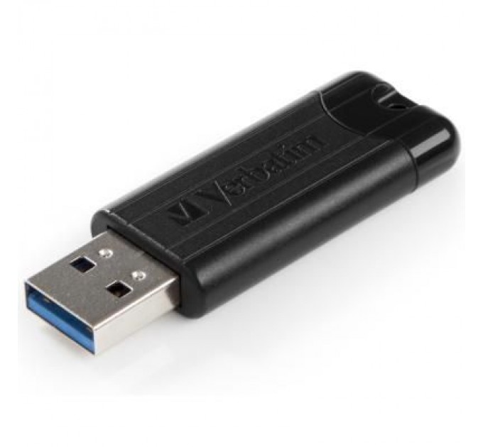 Verbatim USB флеш накопичувач Verbatim 128GB PinStripe Black USB 3.0 (49319)