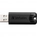 Verbatim USB флеш накопичувач Verbatim 128GB PinStripe Black USB 3.0 (49319)