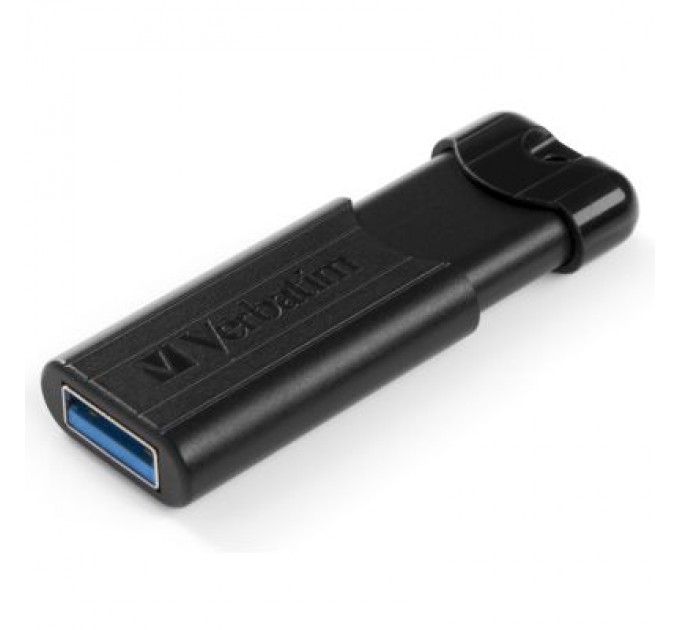 Verbatim USB флеш накопичувач Verbatim 16GB PinStripe Black USB 3.2 (49316)