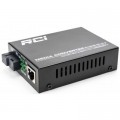 RCI Медіаконвертер RCI 1G, 20km, SC, RJ45, Tx 1310nm standart size metal case (RCI502W-GE-20-A)