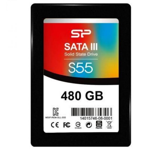 Silicon Power Накопичувач SSD 2.5" 480GB Silicon Power (SP480GBSS3S55S25)