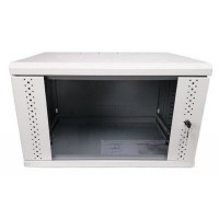 Шафа настінна Eserver 12U 600х600х637 (Ш*Г*В), скло (ES-Е1260G)