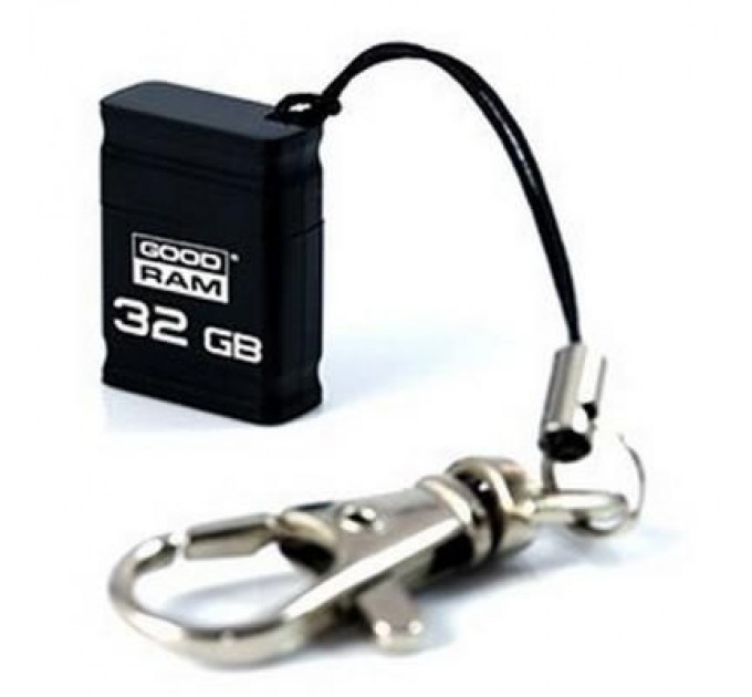 Goodram USB флеш накопичувач Goodram 32GB Piccolo Black USB 2.0 (UPI2-0320K0R11)
