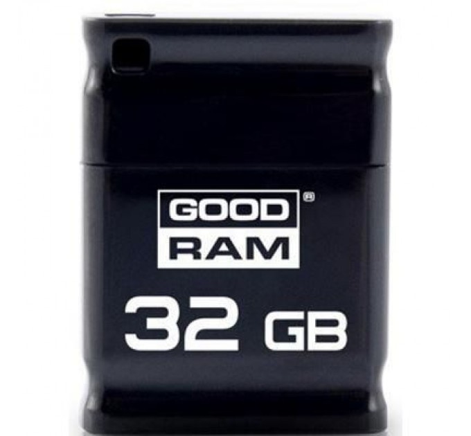 Goodram USB флеш накопичувач Goodram 32GB Piccolo Black USB 2.0 (UPI2-0320K0R11)