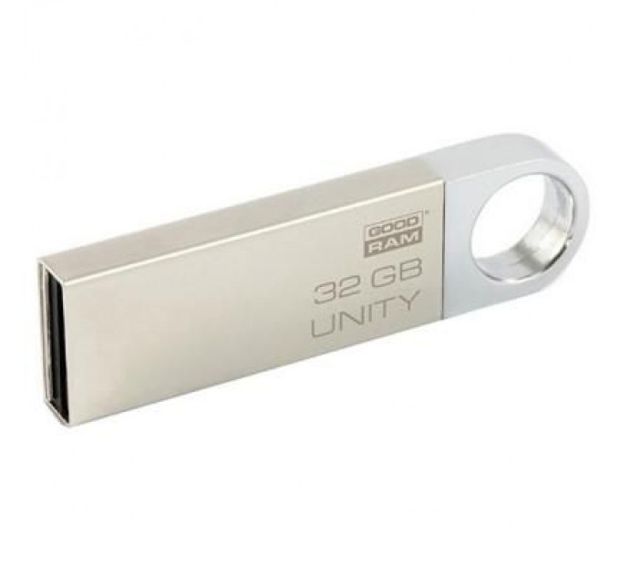 Goodram USB флеш накопичувач Goodram 32GB UUN2 (Unity) Silver USB 2.0 (UUN2-0320S0R11)