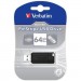 Verbatim USB флеш накопичувач Verbatim 64GB Store 'n' Go PinStripe Black USB 2.0 (49065)