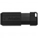 Verbatim USB флеш накопичувач Verbatim 64GB Store 'n' Go PinStripe Black USB 2.0 (49065)
