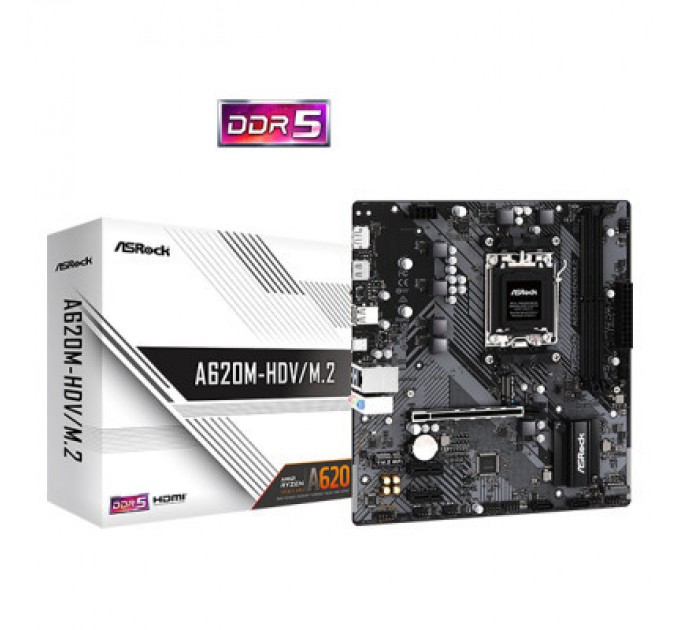 ASRock Материнська плата ASRock A620M-HDV/M.2