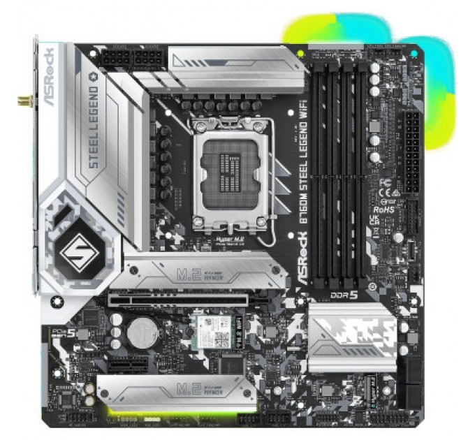 ASRock Материнська плата ASRock B760M STEEL LEGEND WIFI