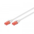 Digitus Патч-корд 0.5м, CAT 6 UTP, AWG 26/7, Cu, LSZH, white Digitus (DK-1617-005/WH)