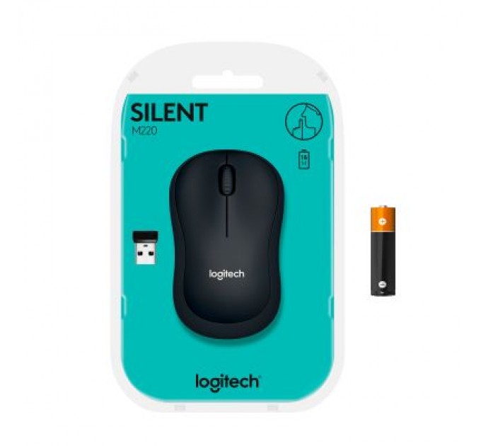 Logitech Мишка Logitech M220 Silent Grey (910-004878)