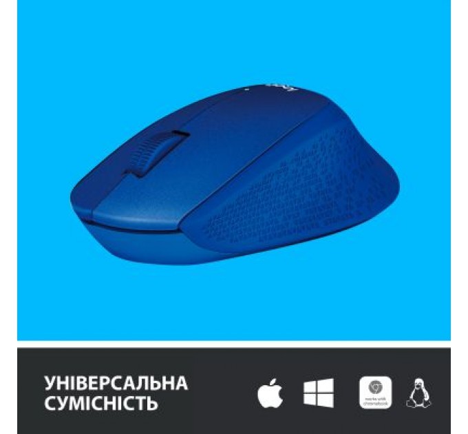 Logitech Мишка Logitech M330 Silent plus Blue (910-004910)