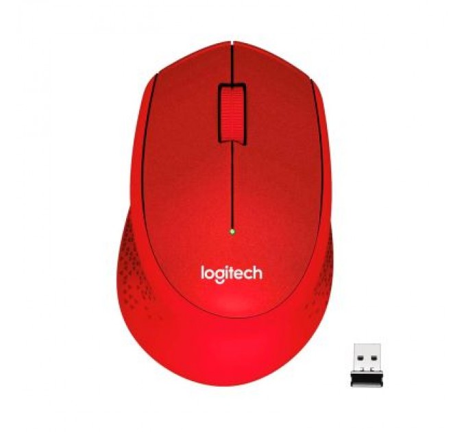 Logitech Мишка Logitech M330 Silent plus Red (910-004911)