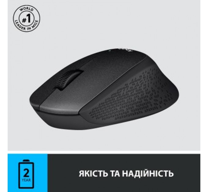 Logitech Мишка Logitech M330 Silent plus Black (910-004909)