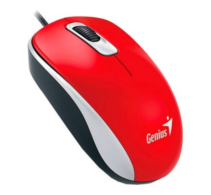 Genius Мишка Genius DX-110 USB Red (31010116104)