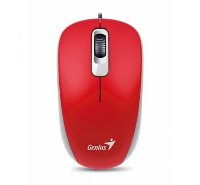 Genius Мишка Genius DX-110 USB Red (31010116104)