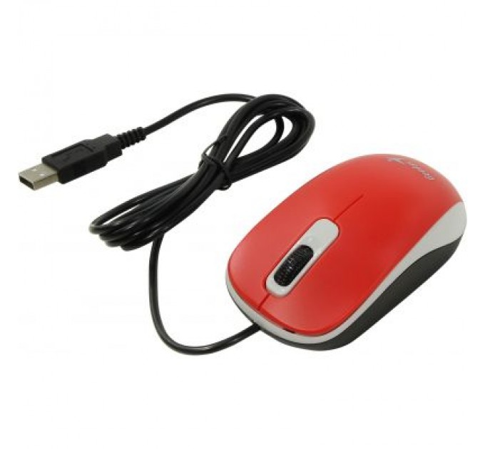 Genius Мишка Genius DX-110 USB Red (31010116104)