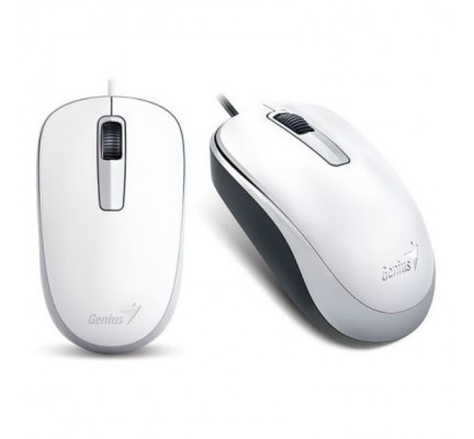 Genius Мишка Genius DX-125 USB White (31010106102)
